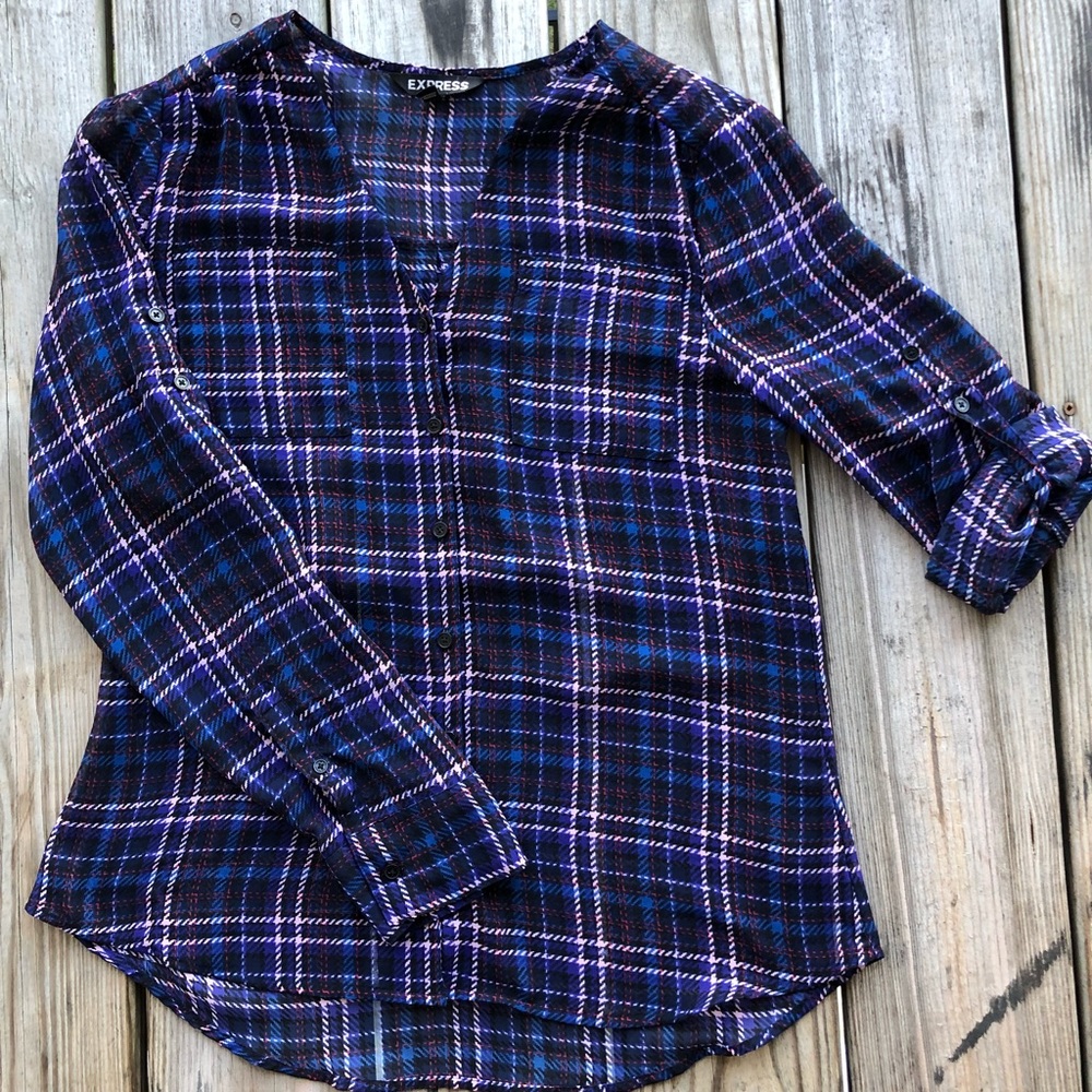 Express Collarless Portofino Shirt